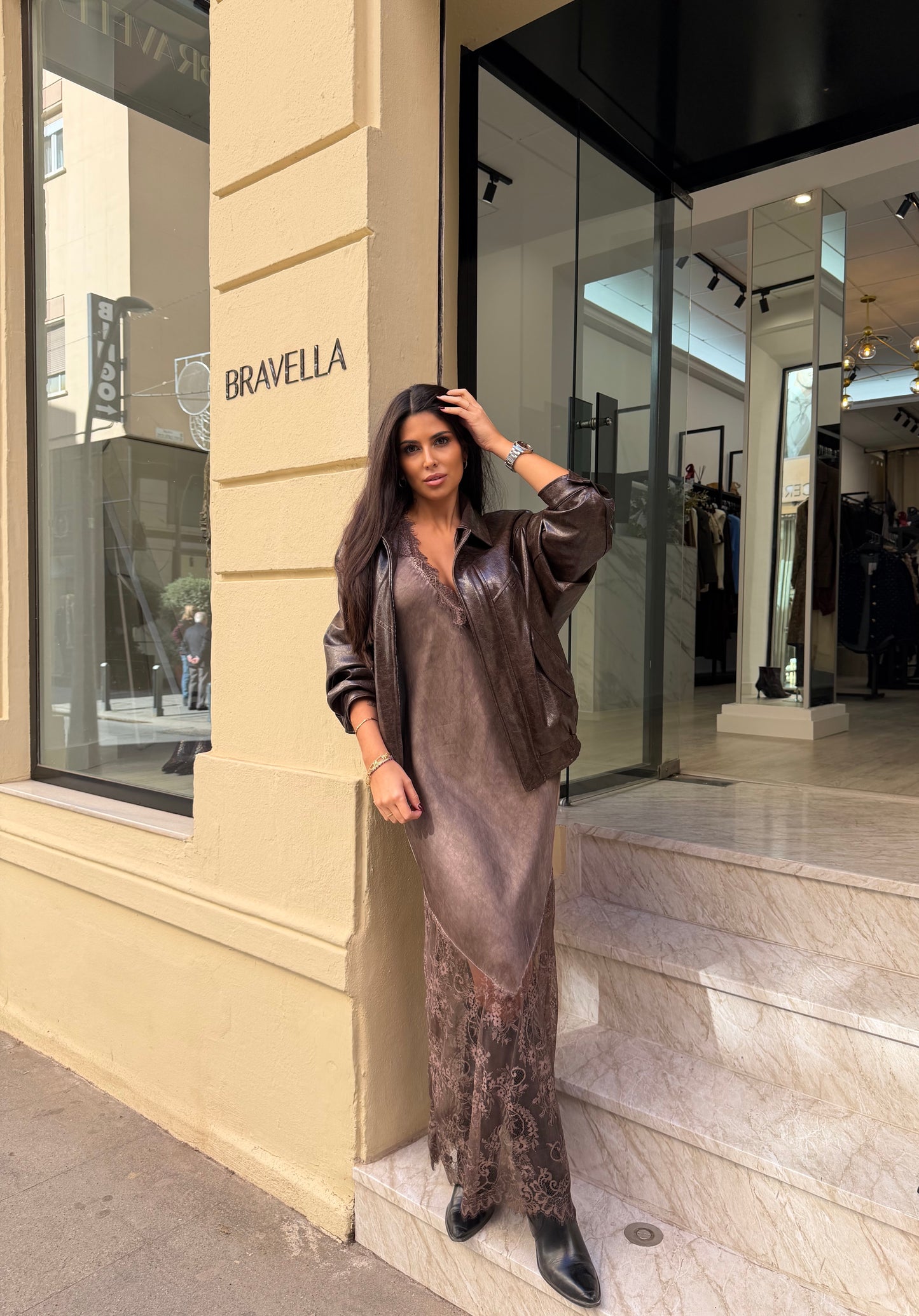 Vestido lencero Al Bies