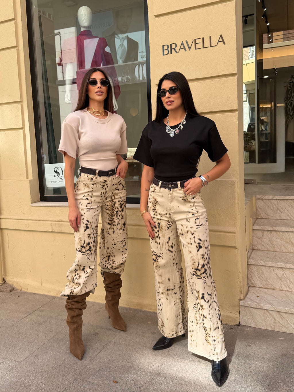 Pantalones animal print