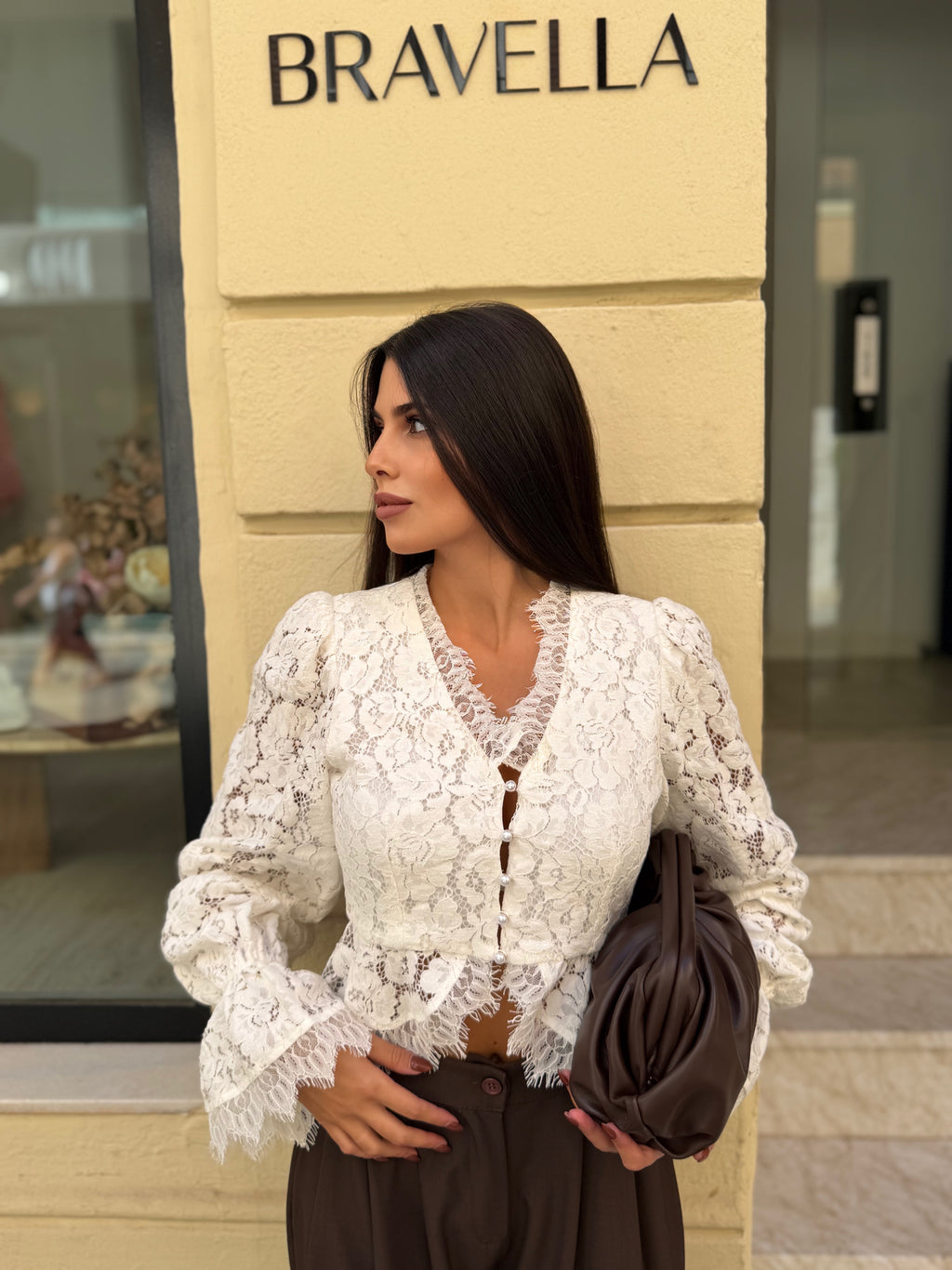 Camisa encaje