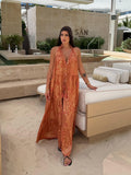 Vestido halter maxi