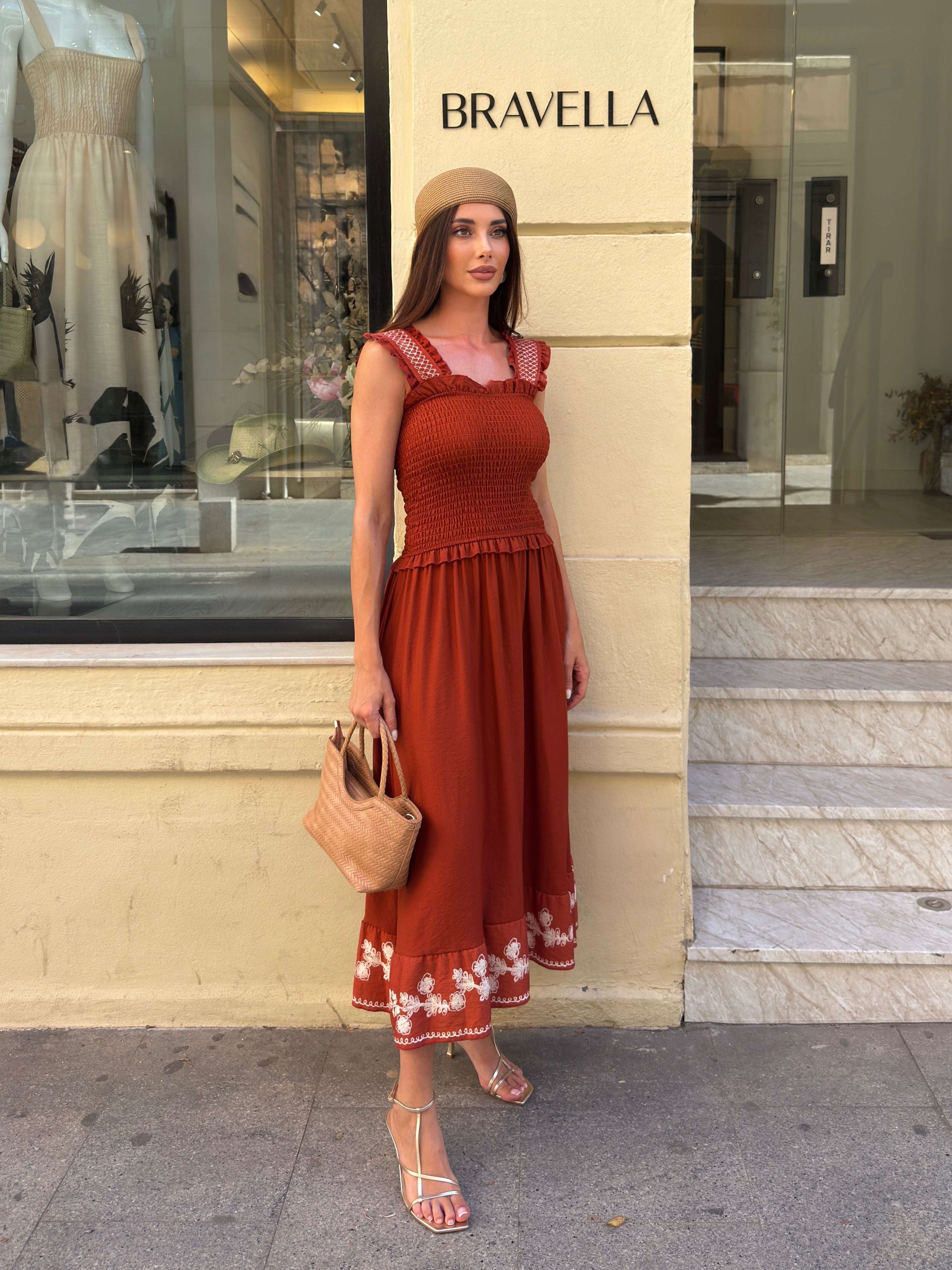 Vestido bordado
