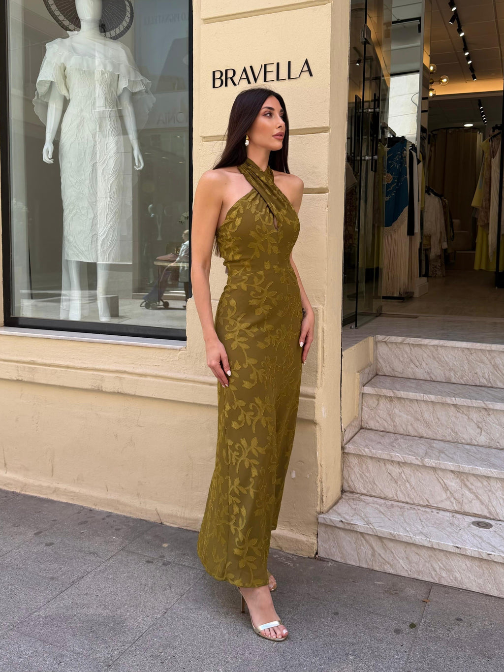 Vestido cruzado