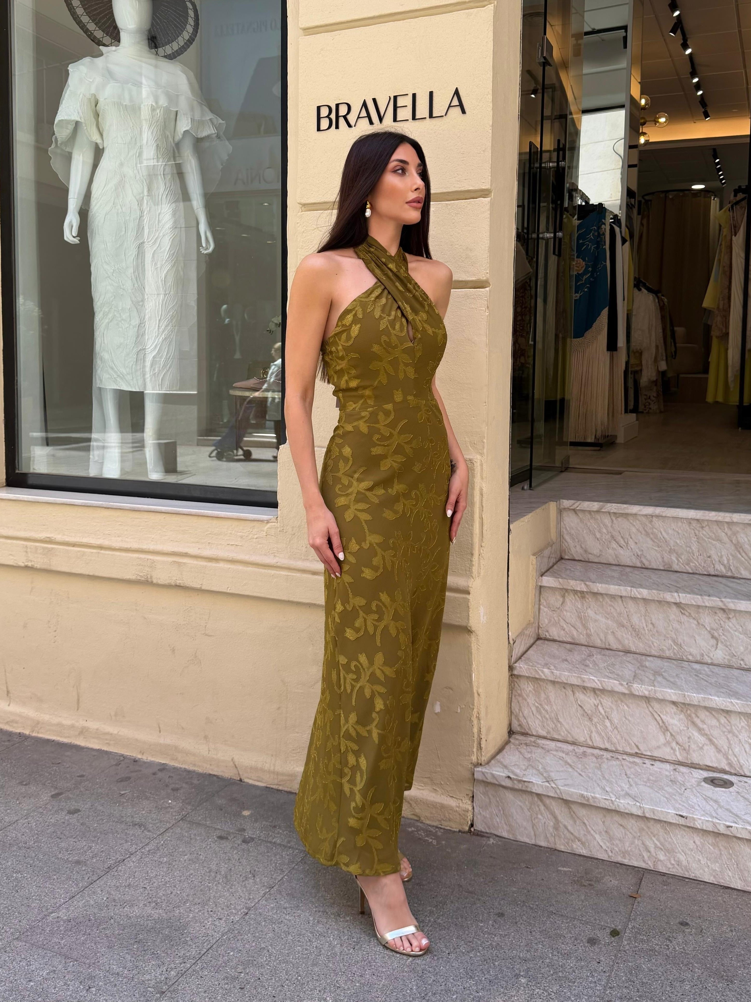 Vestido cruzado