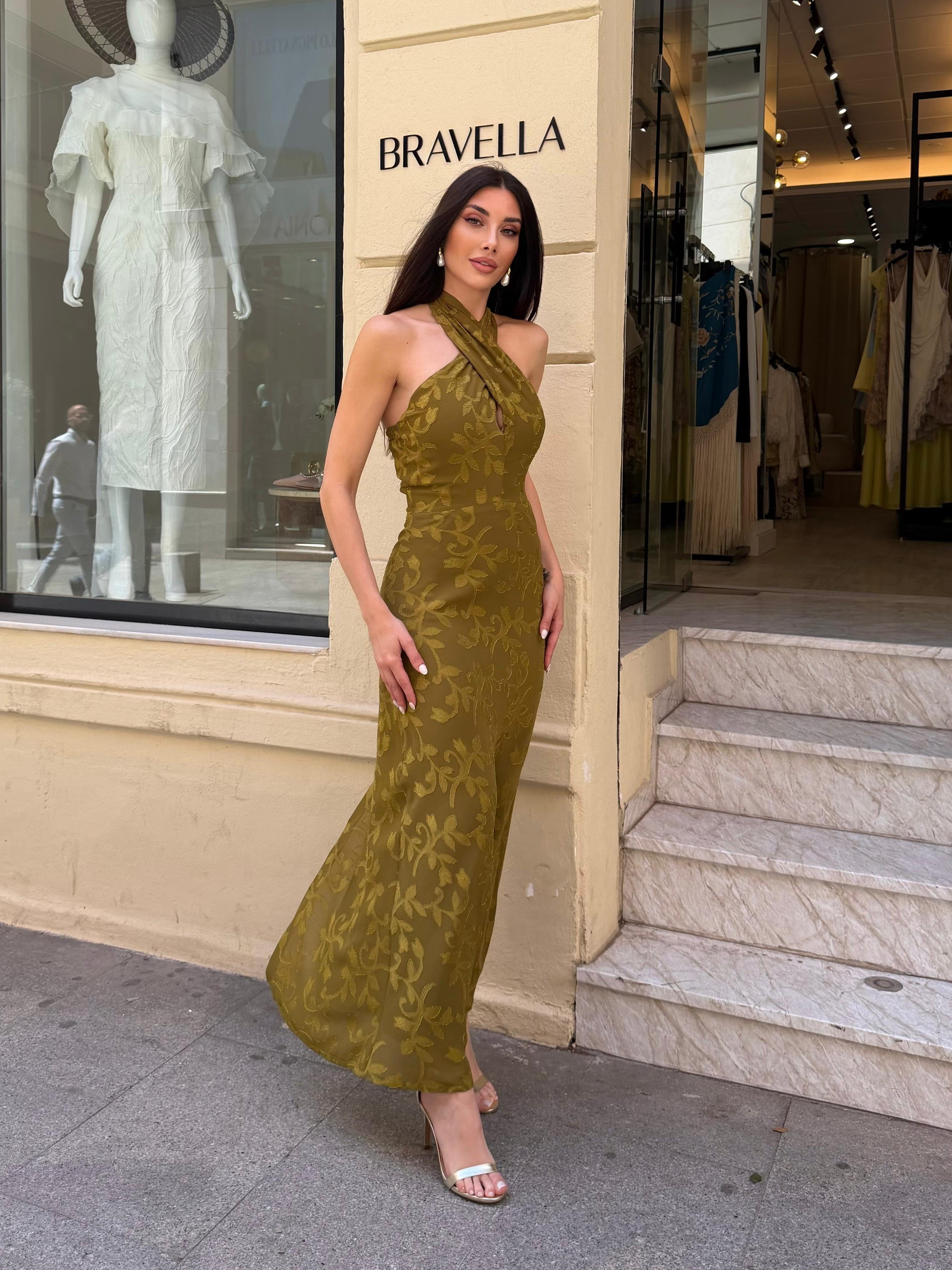 Vestido cruzado