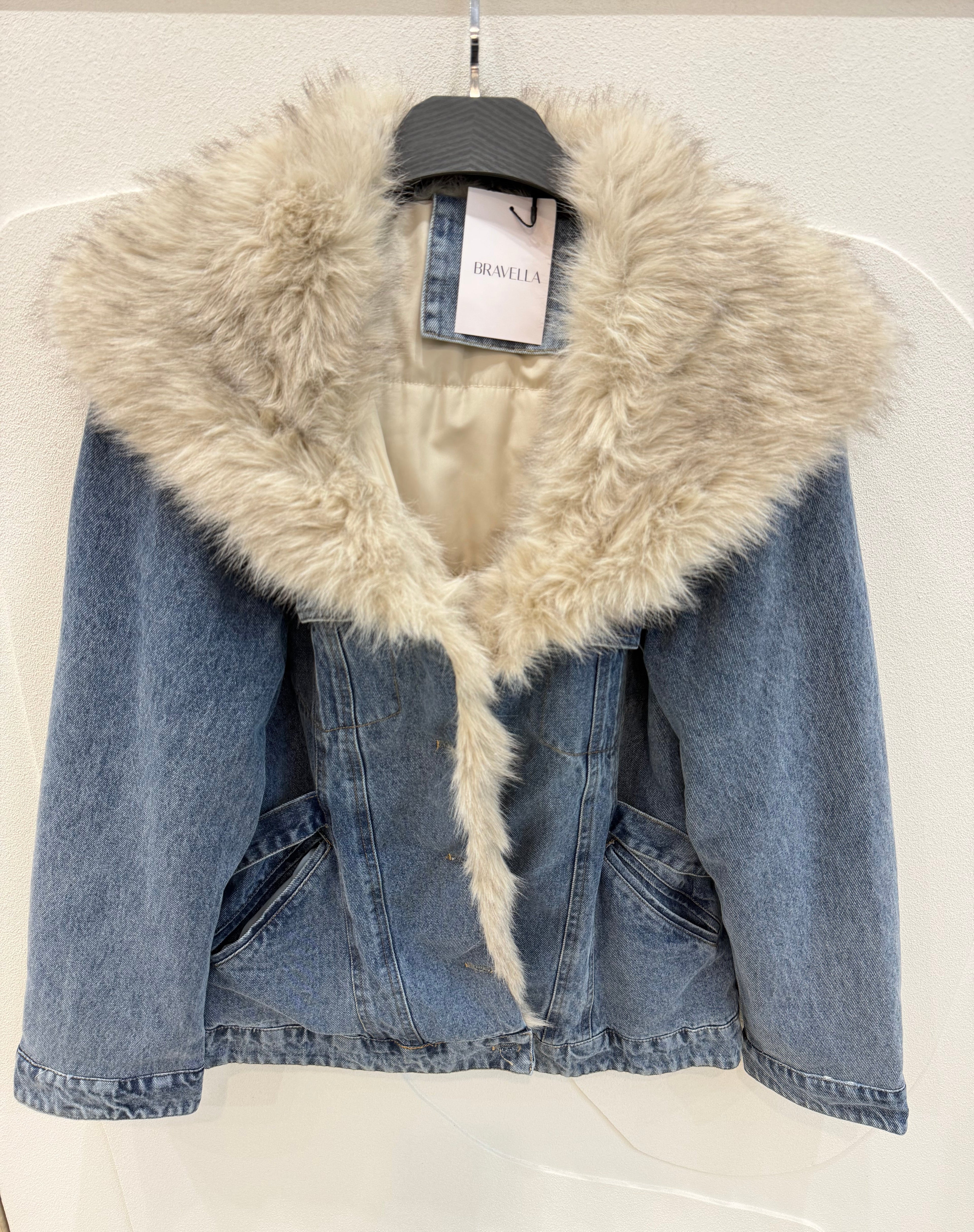 Chaqueta vaquera pelo