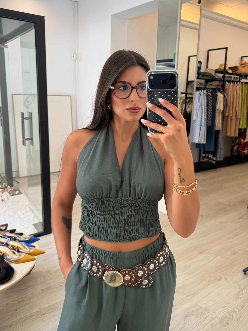 Conjunto dos piezas