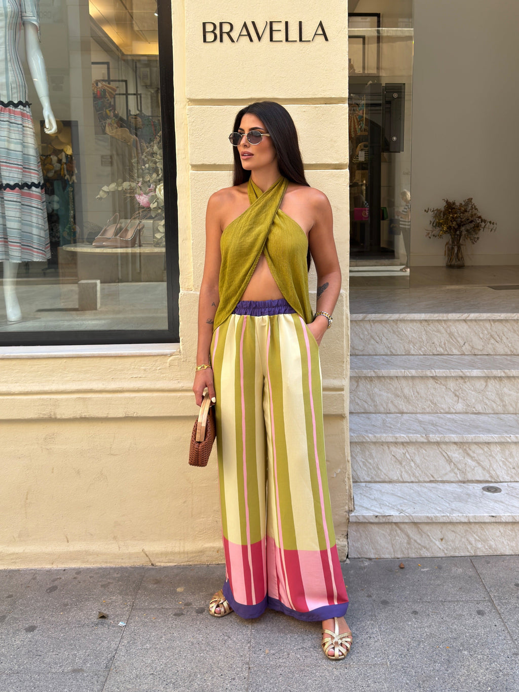 Pantalón rayas