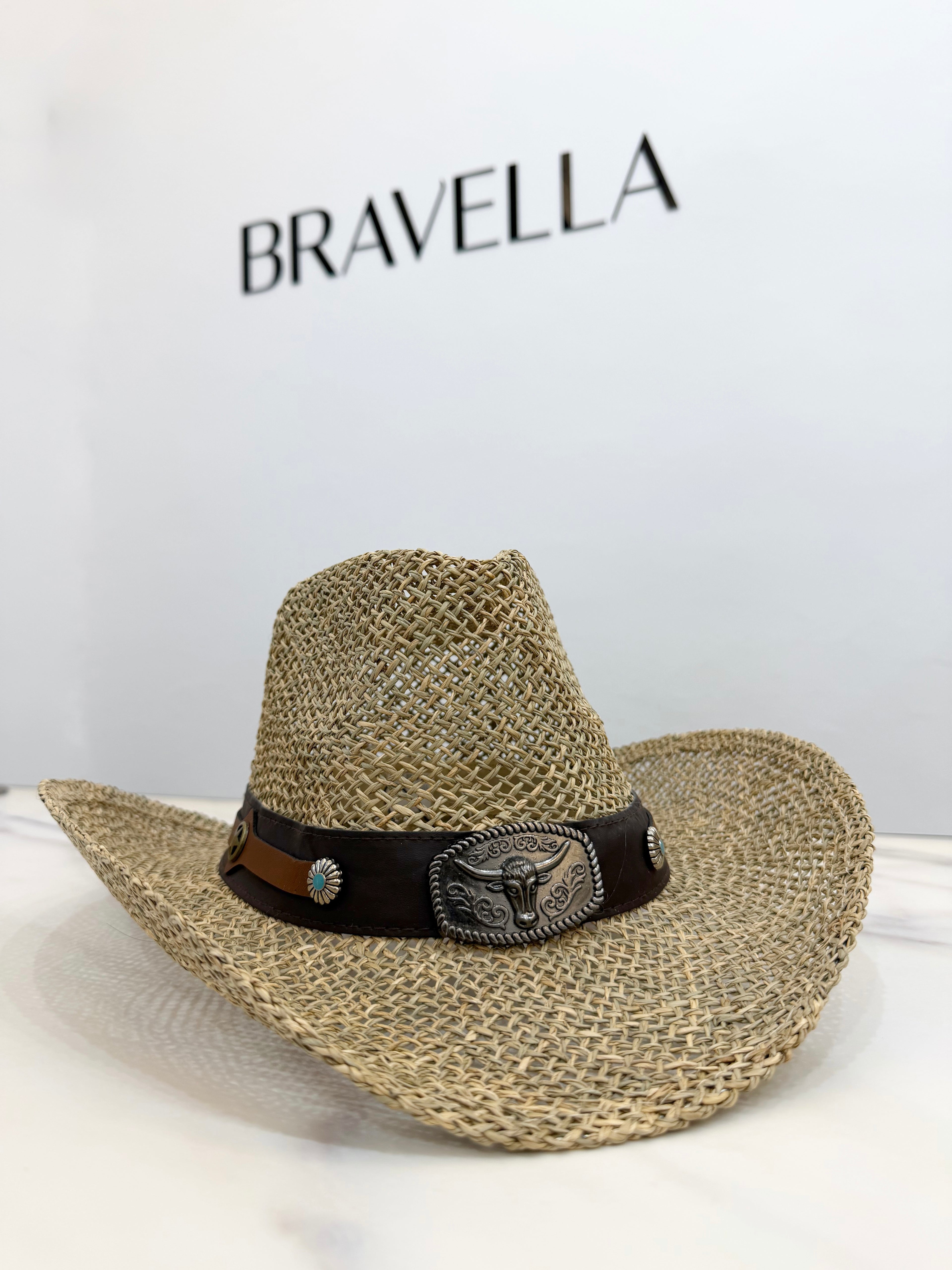Sombrero cowboy rejilla