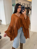 Blusa manga teja