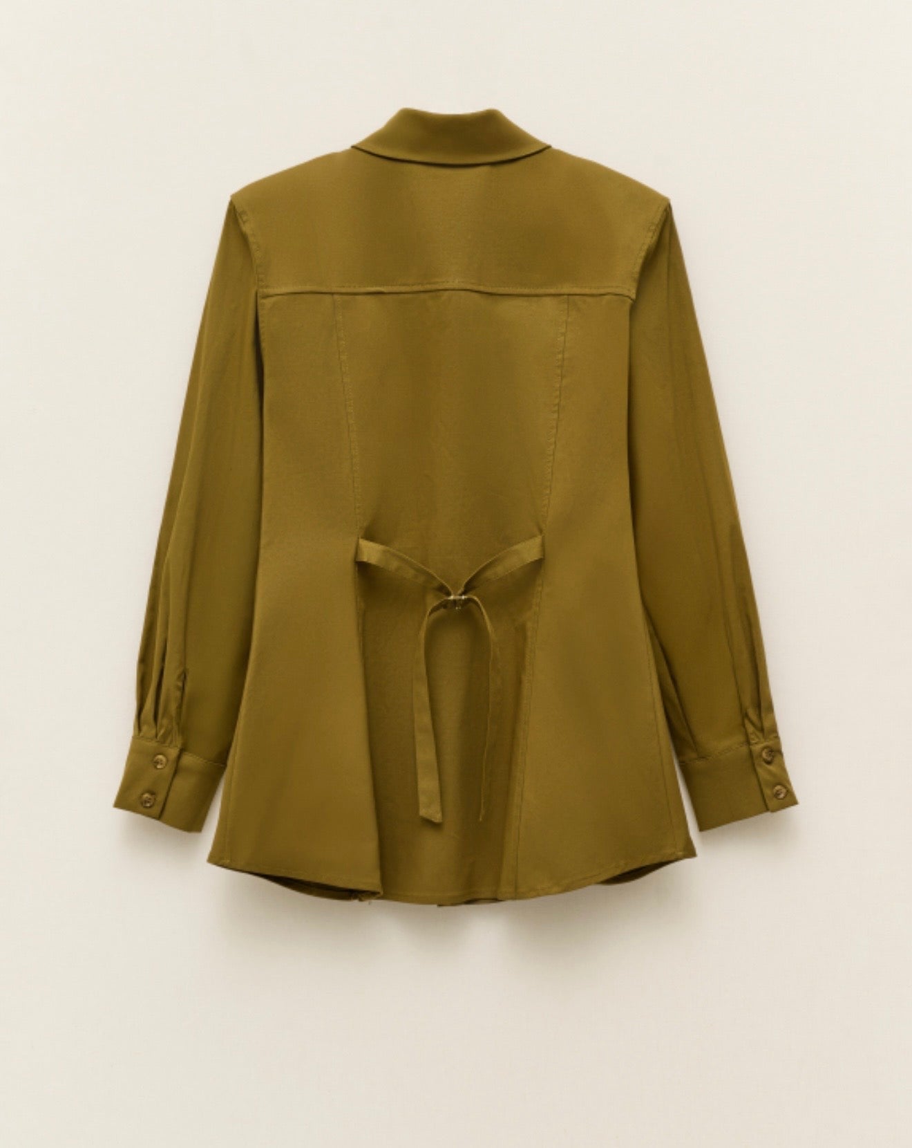 Camisa hombreras verde