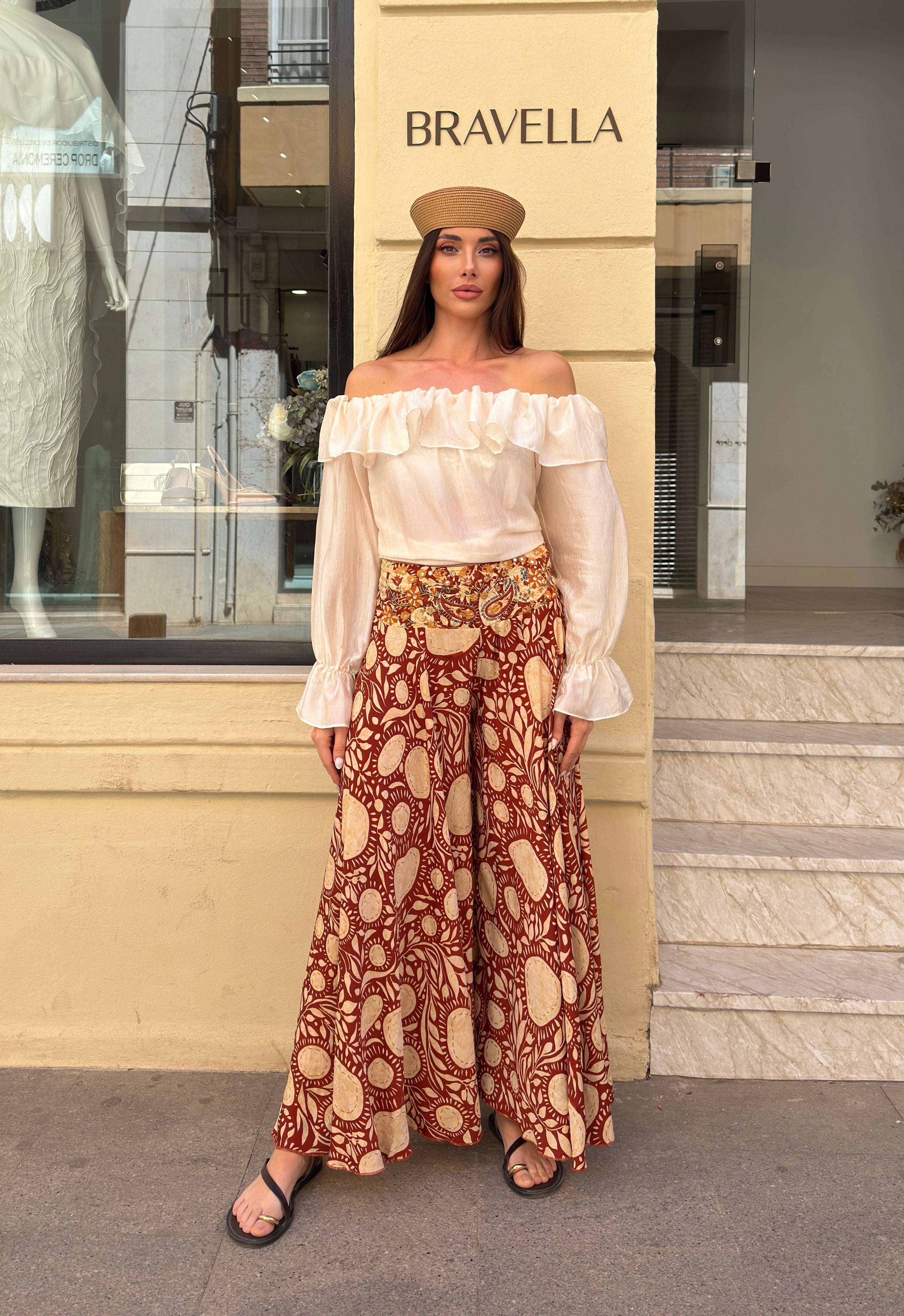Pantalón maxi