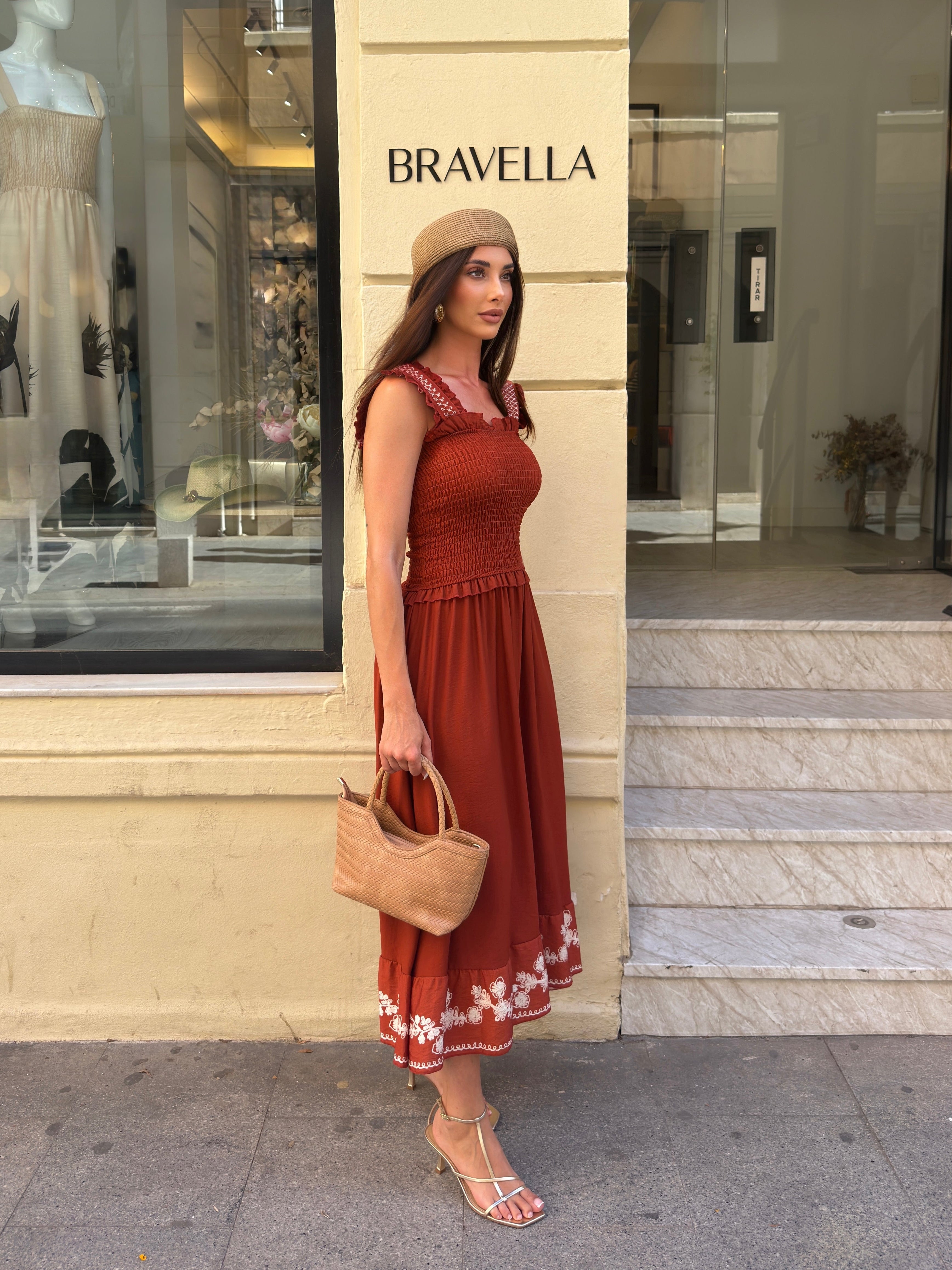 Vestido bordado
