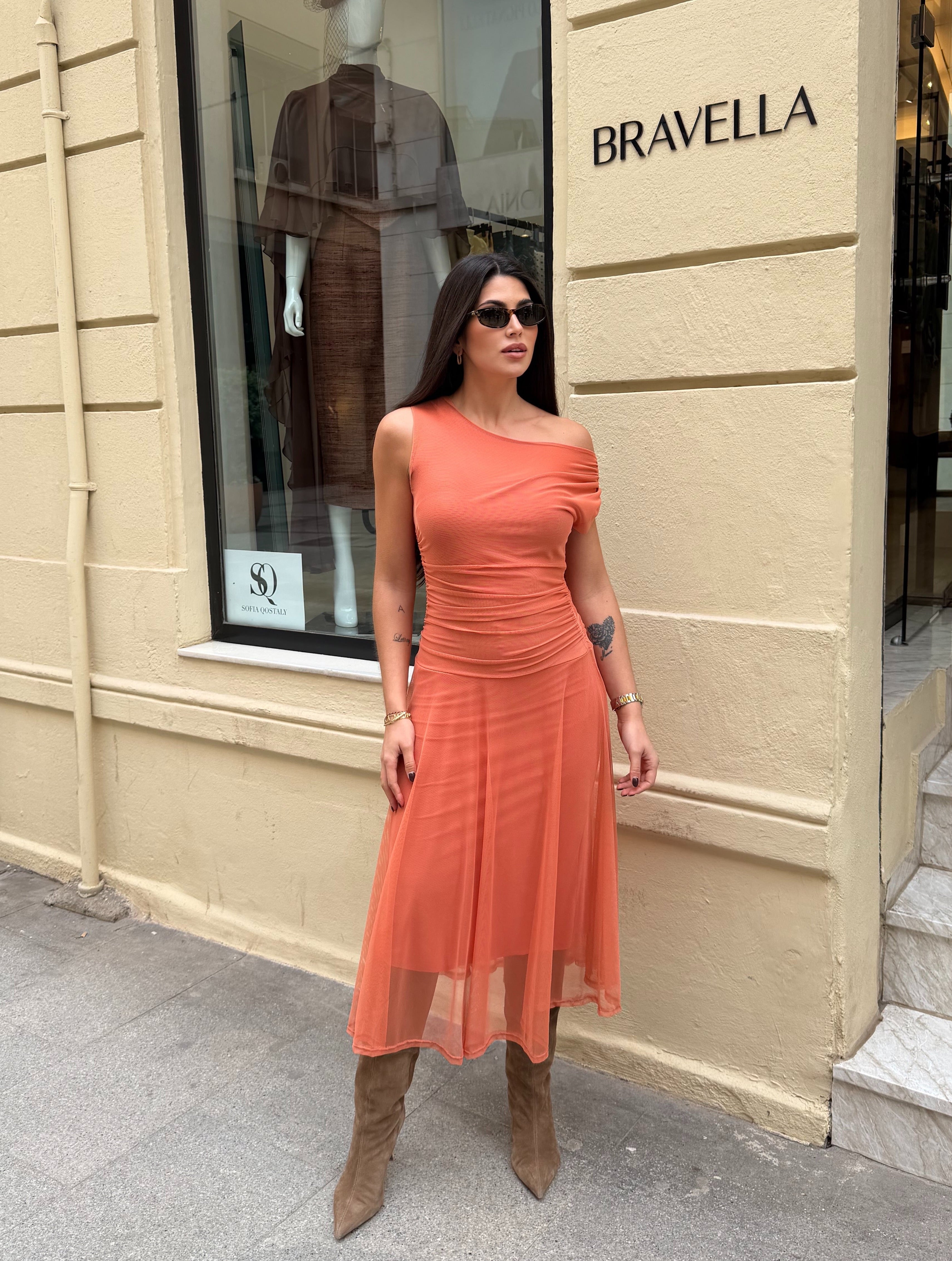 Vestido gasa