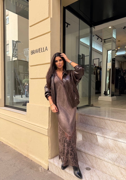 Vestido lencero Al Bies