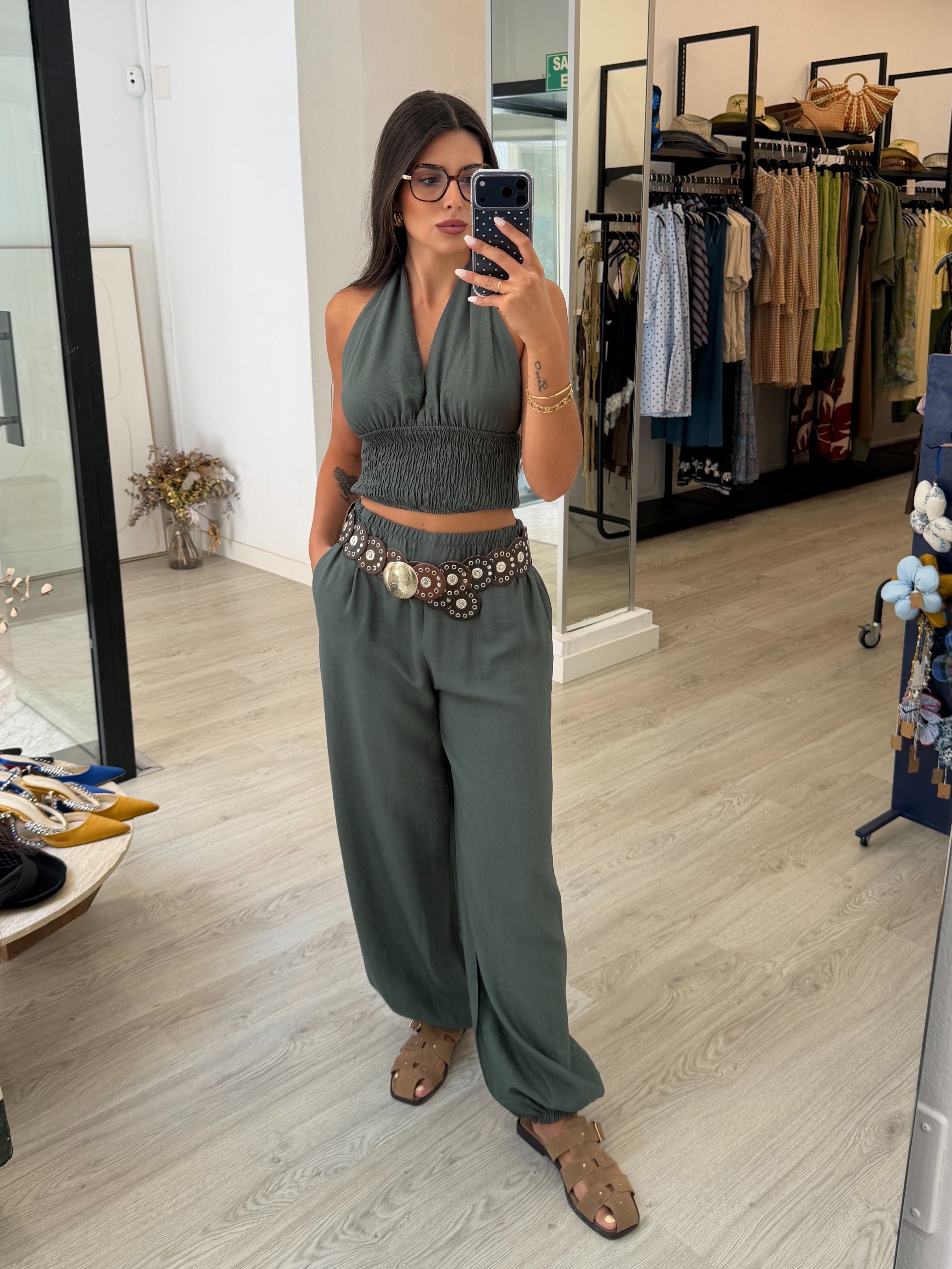 Conjunto dos piezas