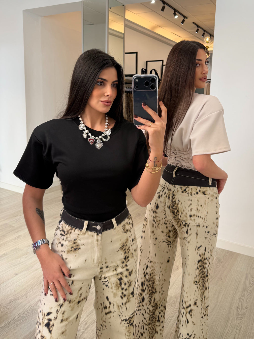 Pantalones animal print
