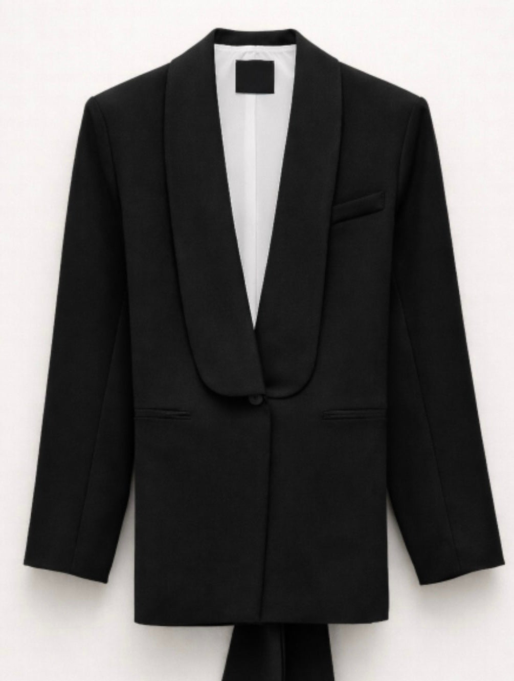 Blazer hombreras entallada