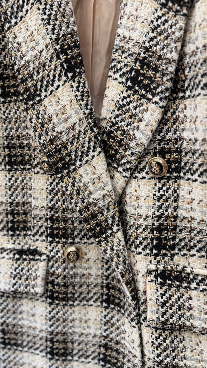 Blazer paño detalle botones