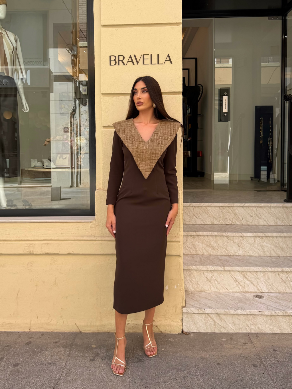 Vestido Tweed