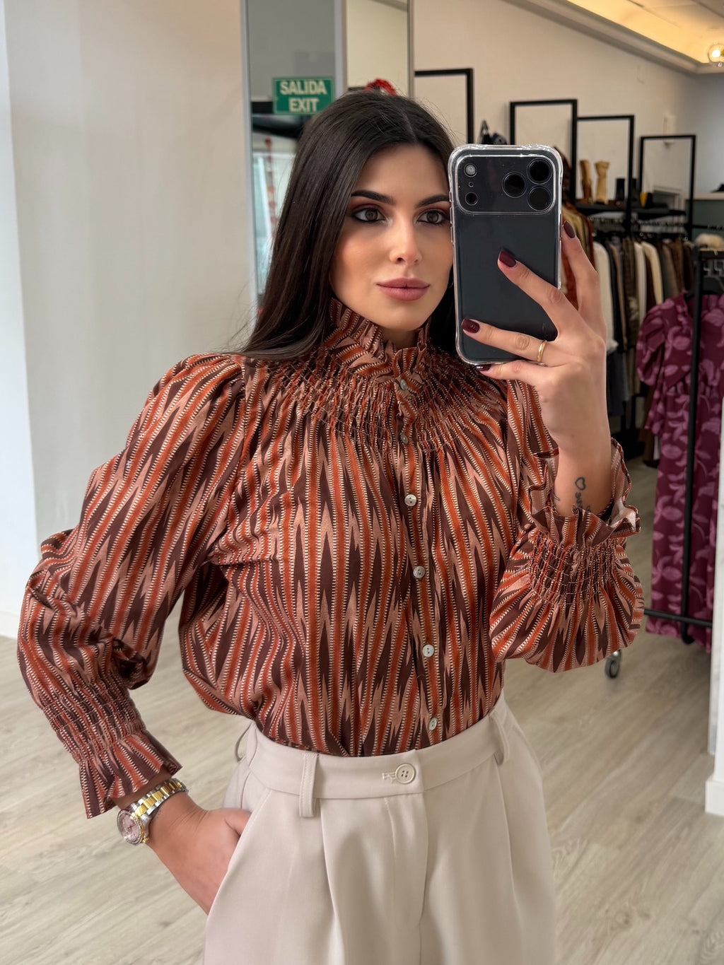 Camisa caldera