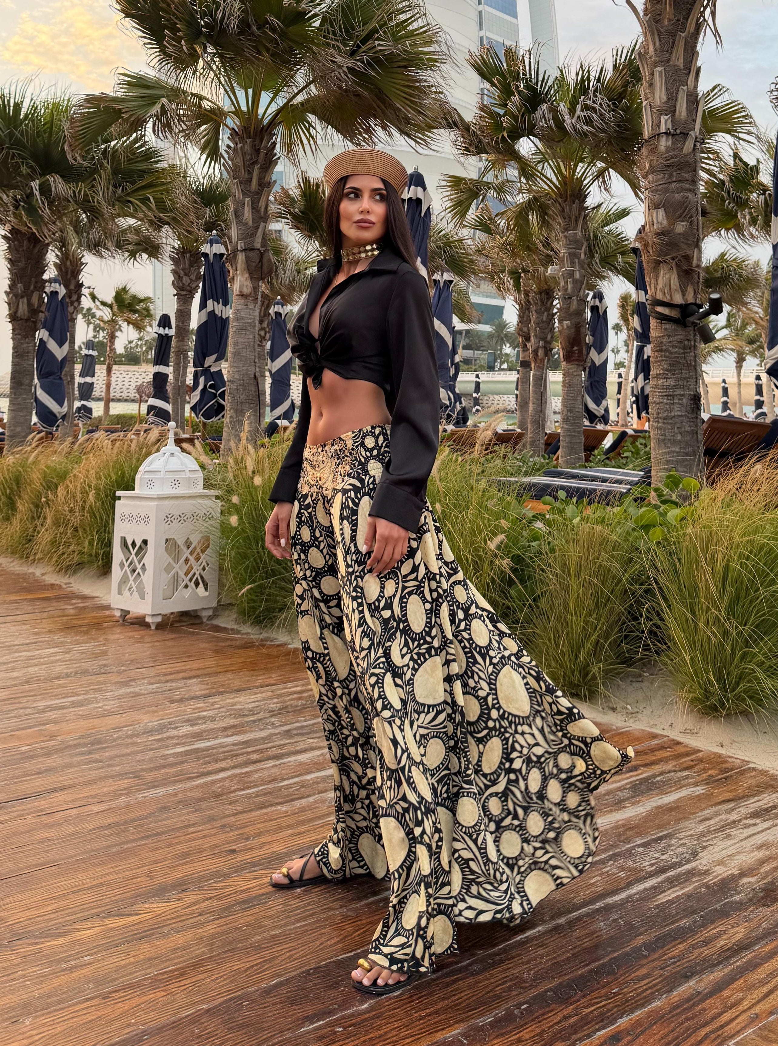 Pantalón maxi