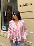 Blusa volantes