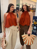 Pantalón bombacho pañuelo