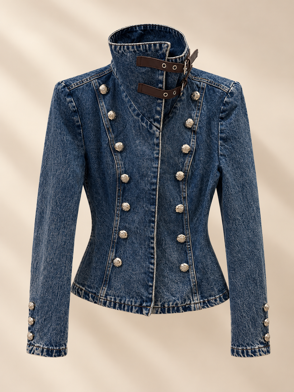 Chaqueta vaquera hebilla