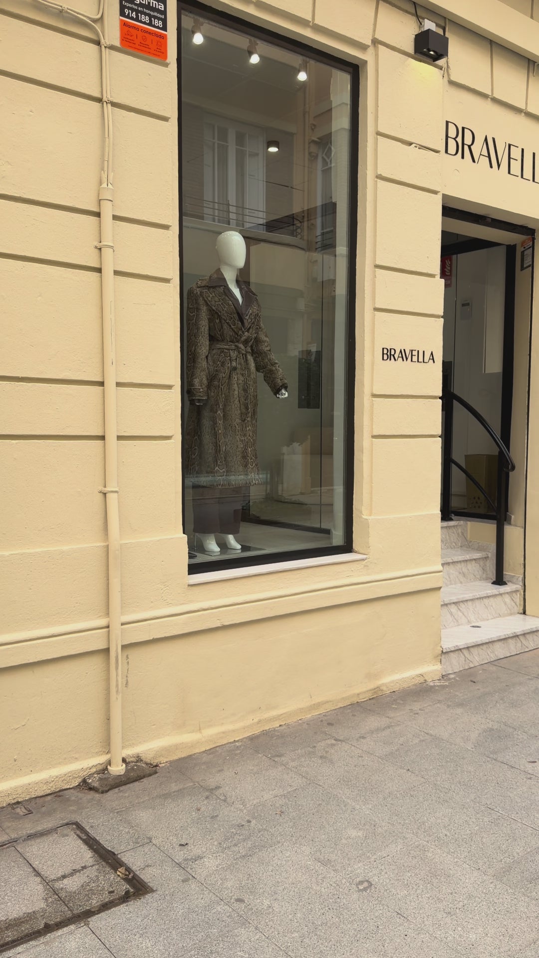 Vestido circo marrón